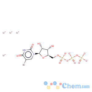 CAS No:93882-11-2 Uridine5'-(tetrahydrogen triphosphate), 5-bromo-, tetralithium salt (9CI)