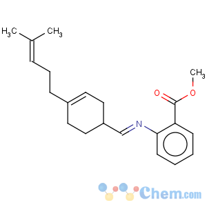CAS No:93894-30-5 methyl 2-[[[4-(4-methyl-3-pentenyl)-3-cyclohexen-1-yl]methylene]amino]benzoate