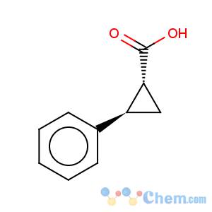 CAS No:939-90-2 Cyclopropanecarboxylicacid, 2-phenyl-, (1R,2R)-rel-