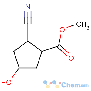 CAS No:93929-60-3 Cyclopentanecarboxylicacid, 2-cyano-4-hydroxy-, methyl ester, [1R-(1a,2b,5a)]- (9CI)