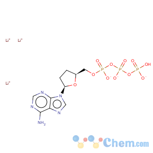 CAS No:93939-70-9 Adenosine5'-(tetrahydrogen triphosphate), 2',3'-dideoxy-, trilithium salt (9CI)