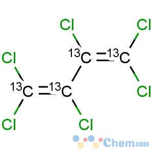 CAS No:93951-70-3 1,3-Butadiene-13C4,1,1,2,3,4,4-hexachloro- (9CI)