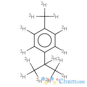 CAS No:93952-03-5 Benzene-1,2,4,5-d4,3-(methyl-d3)-6-[1-(methyl-d3)ethyl-1,2,2,2-d4]- (9CI)