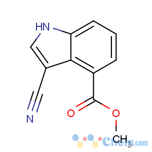 CAS No:939793-19-8 methyl 3-cyano-1H-indole-4-carboxylate