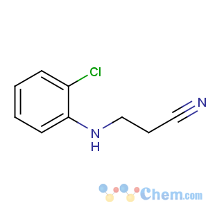 CAS No:94-89-3 3-(2-chloroanilino)propanenitrile