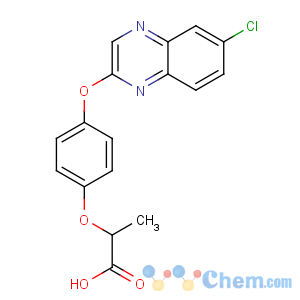 CAS No:94051-08-8 (2R)-2-[4-(6-chloroquinoxalin-2-yl)oxyphenoxy]propanoic acid