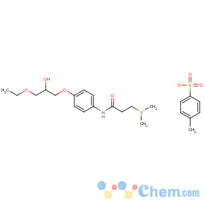 CAS No:94055-76-2 [3-[4-(3-ethoxy-2-hydroxypropoxy)anilino]-3-oxopropyl]-<br />dimethylsulfanium