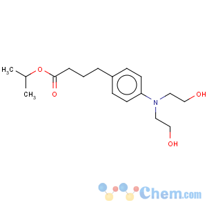 CAS No:94086-78-9 Benzenebutanoic acid,4-[bis(2-hydroxyethyl)amino]-, 1-methylethyl ester