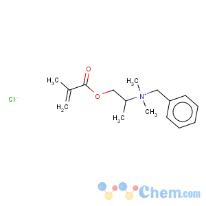 CAS No:94086-97-2 Benzenemethanaminium,N,N-dimethyl-N-[methyl-2-[(2-methyl-1-oxo-2-propenyl)oxy]ethyl]-, chloride(9CI)
