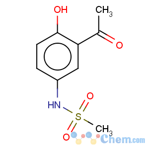 CAS No:94094-49-2 Methanesulfonamide,N-(3-acetyl-4-hydroxyphenyl)-