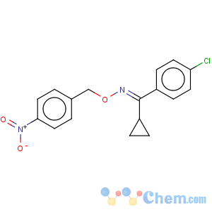 CAS No:94097-88-8 Methanone,(4-chlorophenyl)cyclopropyl-, O-[(4-nitrophenyl)methyl]oxime