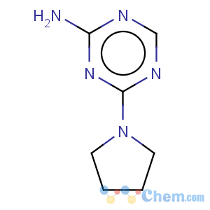 CAS No:940980-96-1 4-(1-pyrrolidinyl)-1,3,5-triazin-2-amine
