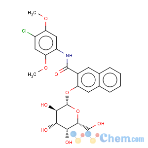 CAS No:94123-05-4 2-Naphthalenecarboxamide,N-(4-chloro-2,5-dimethoxyphenyl)-3-(b-D-galactopyranosyloxy)-
