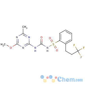 CAS No:94125-34-5 1-(4-methoxy-6-methyl-1,3,5-triazin-2-yl)-3-[2-(3,3,<br />3-trifluoropropyl)phenyl]sulfonylurea