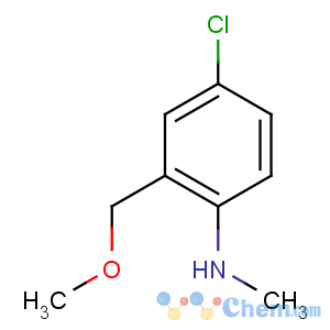 CAS No:941294-12-8 4-chloro-2-(methoxymethyl)-N-methylaniline