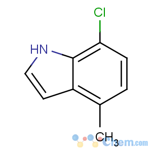 CAS No:941294-27-5 7-chloro-4-methyl-1H-indole