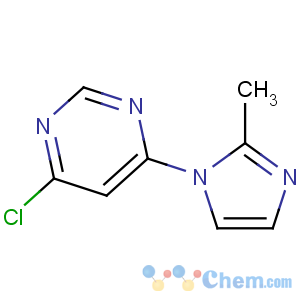 CAS No:941294-31-1 4-chloro-6-(2-methylimidazol-1-yl)pyrimidine