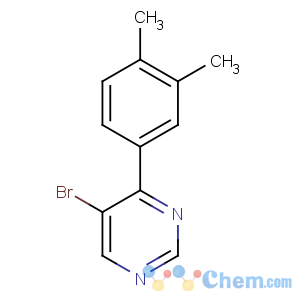 CAS No:941294-38-8 5-bromo-4-(3,4-dimethylphenyl)pyrimidine