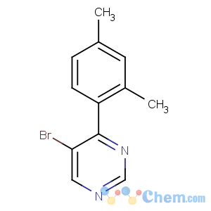 CAS No:941294-39-9 5-bromo-4-(2,4-dimethylphenyl)pyrimidine