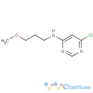 CAS No:941294-46-8 6-chloro-N-(3-methoxypropyl)pyrimidin-4-amine