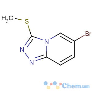 CAS No:941294-56-0 6-bromo-3-methylsulfanyl-[1,2,4]triazolo[4,3-a]pyridine