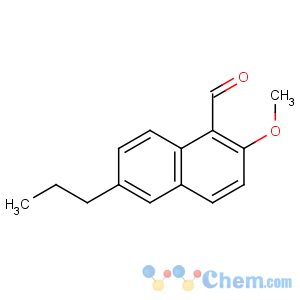 CAS No:94134-18-6 2-methoxy-6-propylnaphthalene-1-carbaldehyde