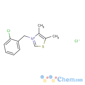 CAS No:94134-35-7 3-[(2-chlorophenyl)methyl]-4,5-dimethyl-1,3-thiazol-3-ium