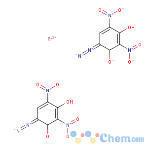 CAS No:94158-15-3 2,4-Cyclohexadien-1-one,6-diazo-3-hydroxy-2,4-dinitro-, strontium salt (2:1)