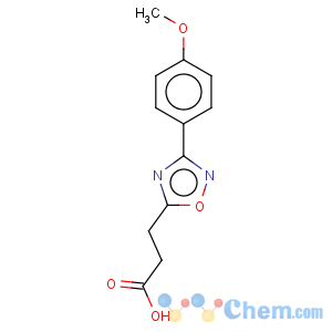 CAS No:94192-18-4 1,2,4-Oxadiazole-5-propanoicacid, 3-(4-methoxyphenyl)-