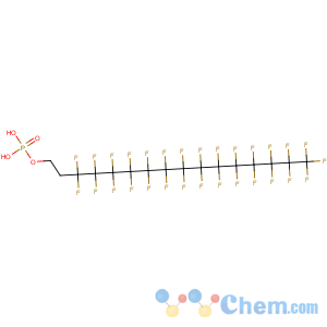 CAS No:94200-54-1 1-Hexadecanol,3,3,4,4,5,5,6,6,7,7,8,8,9,9,10,10,11,11,12,12,13,13,14,14,15,15,16,16,16-nonacosafluoro-,dihydrogen phosphate (9CI)