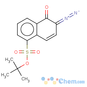 CAS No:94202-17-2 1-Naphthalenesulfonicacid, 6-diazo-5,6-dihydro-5-oxo-, 1,1-dimethylethyl ester
