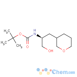 CAS No:942144-42-5 Carbamic acid,N-[(1S)-1-(hydroxymethyl)-2-(tetrahydro-2H-pyran-3-yl)ethyl]-,1,1-dimethylethyl ester