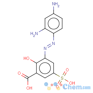 CAS No:94236-86-9 3-((2,4-Diaminophenyl)azo)-5-sulphosalicylic acid