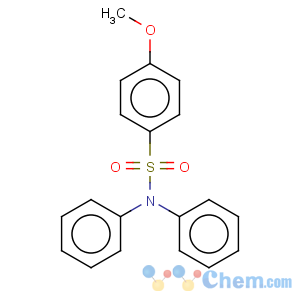 CAS No:94257-09-7 4-methoxy-n,n-diphenyl-benzenesulfonamide