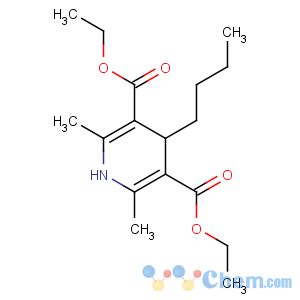 CAS No:94266-06-5 3,5-Pyridinedicarboxylicacid, 4-butyl-1,4-dihydro-2,6-dimethyl-, 3,5-diethyl ester