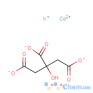 CAS No:94266-16-7 1,2,3-Propanetricarboxylicacid, 2-hydroxy-, cobalt(2+) potassium salt (1:?:?)