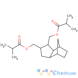 CAS No:94277-25-5 Propanoic acid,2-methyl-, (octahydro-4,7-methano-1H-indene-5,?-diyl)bis(methylene) ester (9CI)