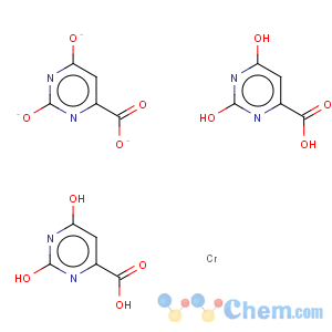 CAS No:94333-35-4 chromium 1,2,3,6-tetrahydro-2,6-dioxopyrimidine-4-carboxylate (1:3)