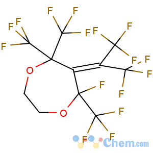 CAS No:94333-56-9 1,4-Dioxepane,5-fluoro-5,7,7-tris(trifluoromethyl)-6-[2,2,2-trifluoro-1-(trifluoromethyl)ethylidene]-