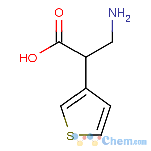 CAS No:94333-62-7 3-amino-2-thiophen-3-ylpropanoic acid