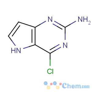 CAS No:943736-58-1 4-chloro-5H-pyrrolo[3,2-d]pyrimidin-2-amine