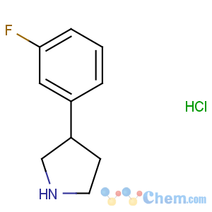CAS No:943843-61-6 3-(3-fluorophenyl)pyrrolidine