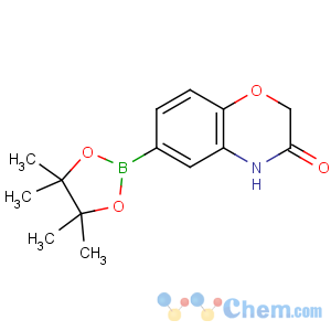 CAS No:943994-02-3 6-(4,4,5,5-tetramethyl-1,3,2-dioxaborolan-2-yl)-4H-1,4-benzoxazin-3-one