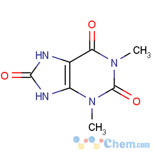 CAS No:944-73-0 1,3-dimethyl-7,9-dihydropurine-2,6,8-trione