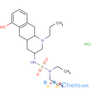 CAS No:94424-50-7 (3S,4aS,10aR)-3-(diethylsulfamoylamino)-6-hydroxy-1-propyl-3,4,4a,5,10,<br />10a-hexahydro-2H-benzo[g]quinoline