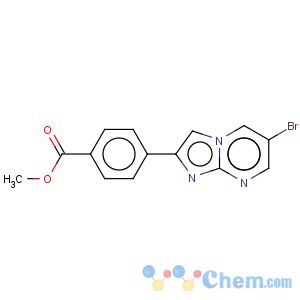 CAS No:944581-07-1 4-(6-Bromo-imidazo[1,2-a]pyrimidin-2-yl)-benzoic acid methyl ester
