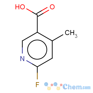 CAS No:944582-95-0 3-Pyridinecarboxylicacid, 6-fluoro-4-methyl-