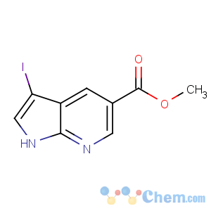 CAS No:944937-30-8 methyl 3-iodo-1H-pyrrolo[2,3-b]pyridine-5-carboxylate