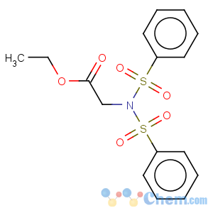CAS No:94500-78-4 Glycine,N,N-bis(phenylsulfonyl)-, ethyl ester