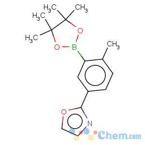 CAS No:945226-59-5 Oxazole,2-[4-methyl-3-(4,4,5,5-tetramethyl-1,3,2-dioxaborolan-2-yl)phenyl]-